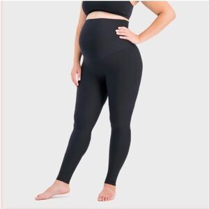 The GLOWE Maternity Legging 28" Size Small Black
